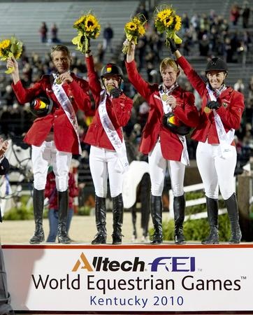 Alemania campeona por equipos WEG 2010 Kenyucky