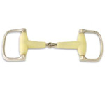Filete anilla D, embocadura partida Happy Mouth