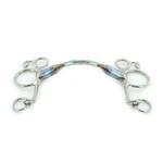 Bocado Pelham Trust baby curved port rigido