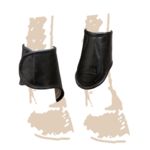 Protectores de cuero traseros con velcro Castecus.