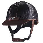 Casco GPA HIGHLITE T-57, negro/marr�n