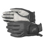 Guantes Kingsland de piel y tela