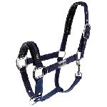 Cabezada cuadra Horze de nylon con protecciones