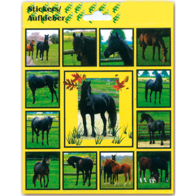 Pegatinas de caballitos