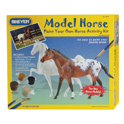 B4099 - Paint Your own horse activity kit Quarter Horse