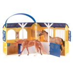 B695 - Classic Two Stall Barn Travel Case