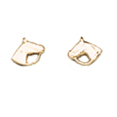 Pendientes en bisuteria caballo