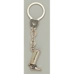 Llavero en plata bota inglesa