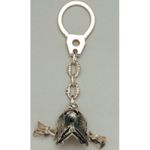 Llavero en plata silla jerezana