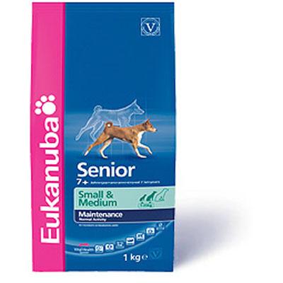 Pienso Eukanuba Senior mantenimiento razas peque�as y medianas 15kg