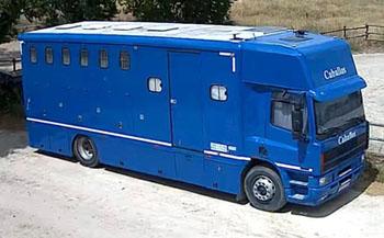 Camin DAF 5 caballos + Living