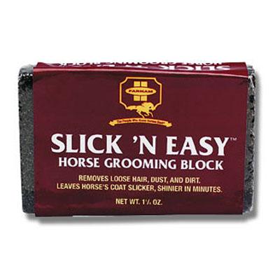 Slick n easy - horse grooming block