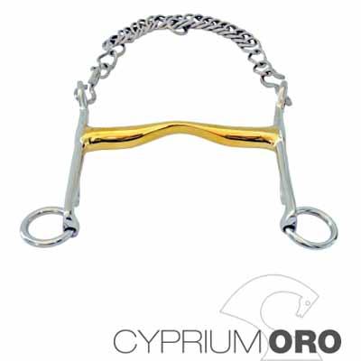 Bocado cyprium oro doma 16mm