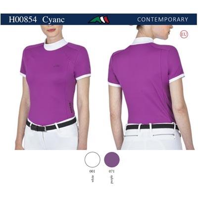 Polo Equiline Cyanc mujer competicin