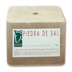 Piedra de sal con minerales