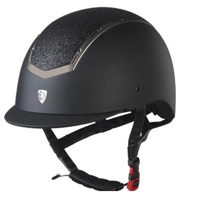 Casco Tattini con inserciones y placa brillante