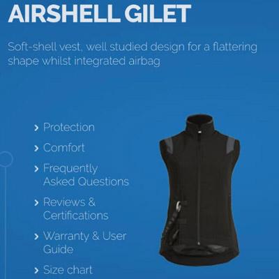 Chaleco Helite Air Shell