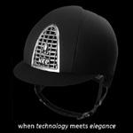 Casco KEP Italia cromo textile Grid en cromado
