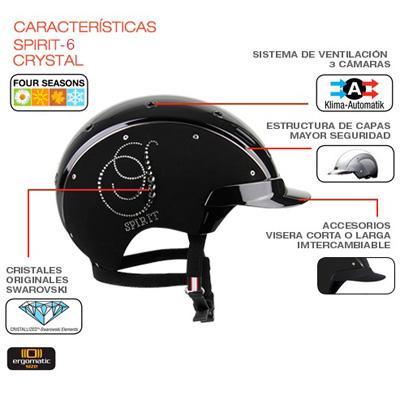 Casco Cas Co Spirit-6 Crystal