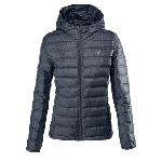 Bomber Equiline plumas Zaffiro mujer