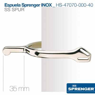 Espuelas HS SPRENGER inoxidable HS-47070-000-40