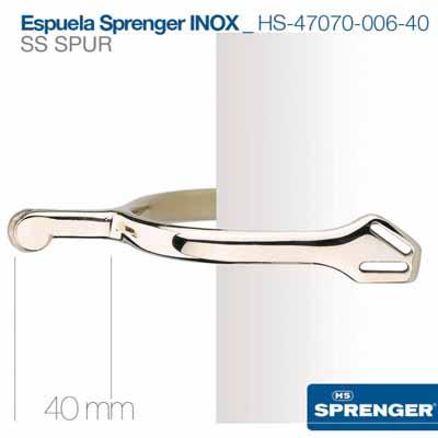 Espuelas HS SPRENGER inoxidable HS-47070-006-40