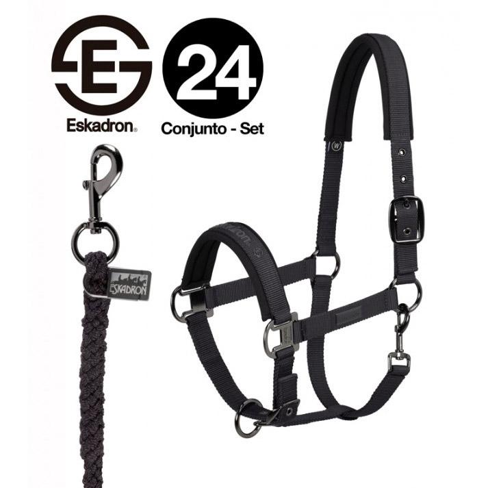 Cabezada Eskadron nylon ms ramal