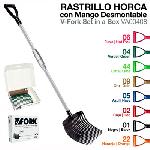 Horquillo plstico desmontable