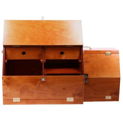 Caja de limpieza ONE - Groomingbox wood