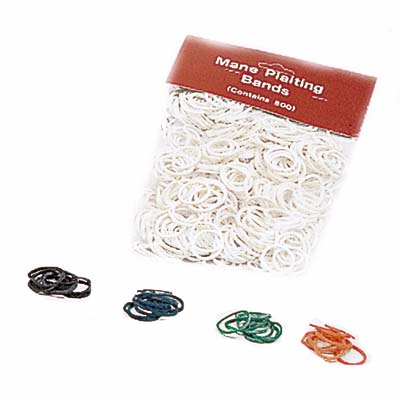 Gomas para crines - Mane plaiting bands