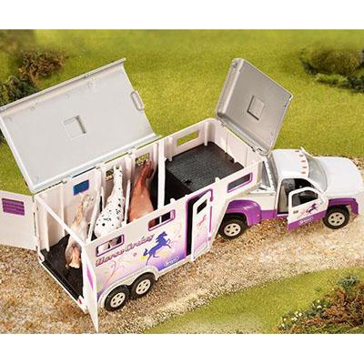 B5369 - Horse crazy truck and trailer (Coleccin Stablemates)
