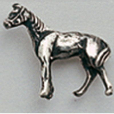 Pin en plata caballo